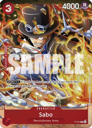 Sabo (Event Pack Vol. 4) (P-044)