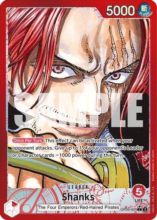 Shanks (001) (Parallel) (OP09-001) - Leader