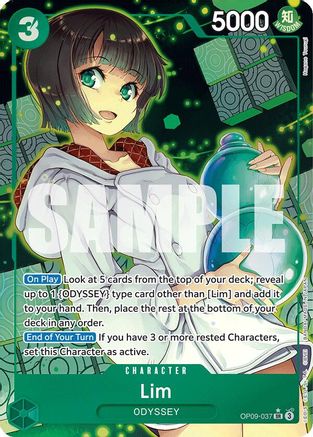 Lim (037) (Parallel) (OP09-037) - Super Rare