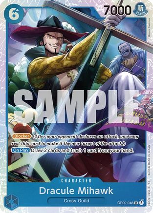 Dracule Mihawk (OP09-048) - Super Rare