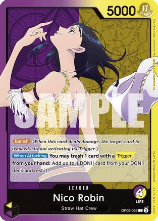 Nico Robin (062) (OP09-062) - Leader