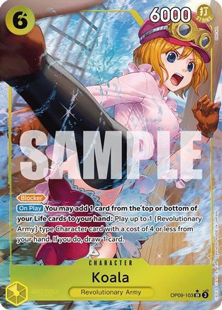 Koala (Parallel) (OP09-103) - Super Rare