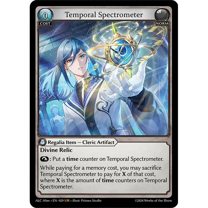 Temporal Spectrometer - ALC Alter - 029 - Ultra Rare