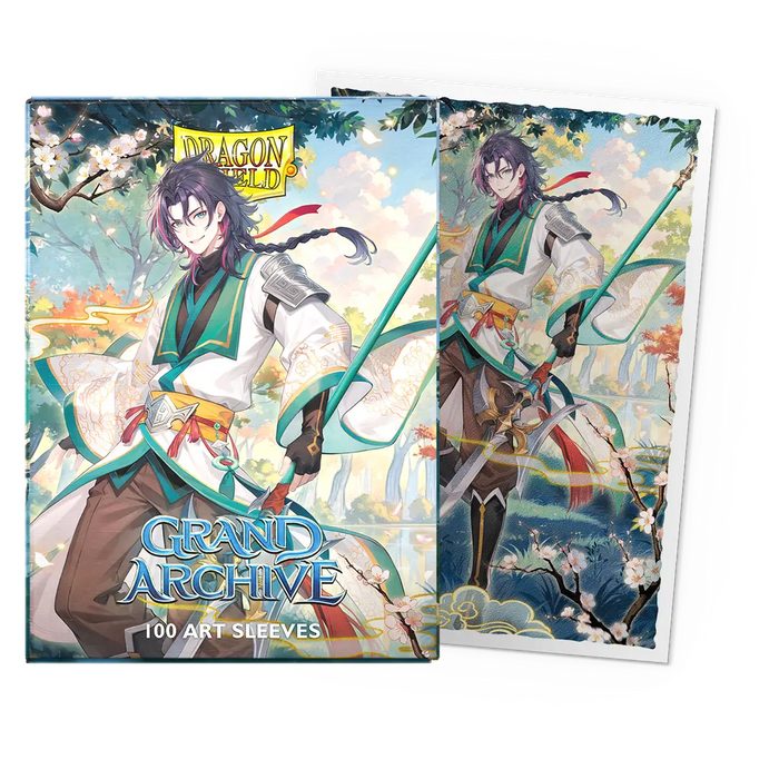 Dragon Shield - Standard Size Art Sleeves - Grand Archive: Jin