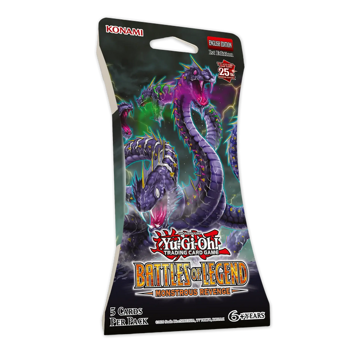 Yugioh - Battles of Legend: Monstrous Revenge - Blister Pack - 1st Edition