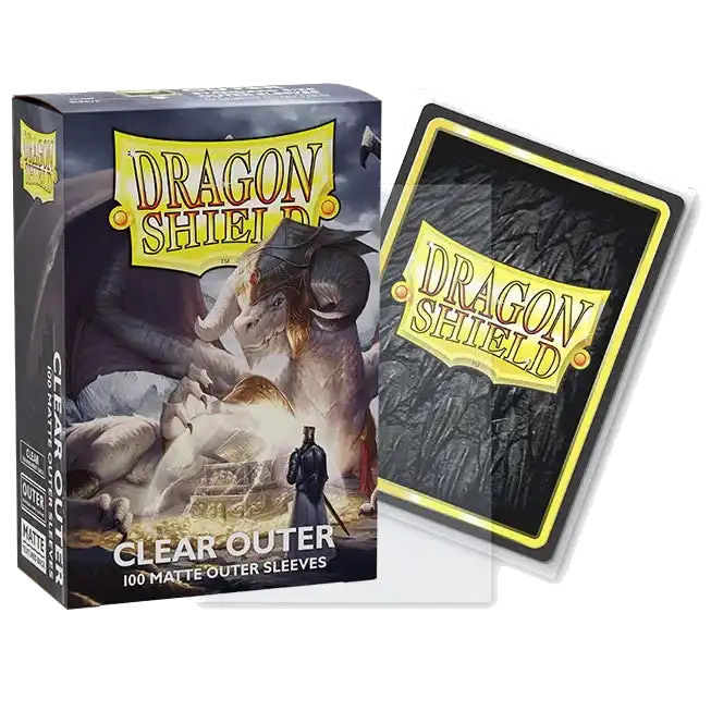 Dragon Shield - Standard Size - Outer Sleeves - Clear Matte