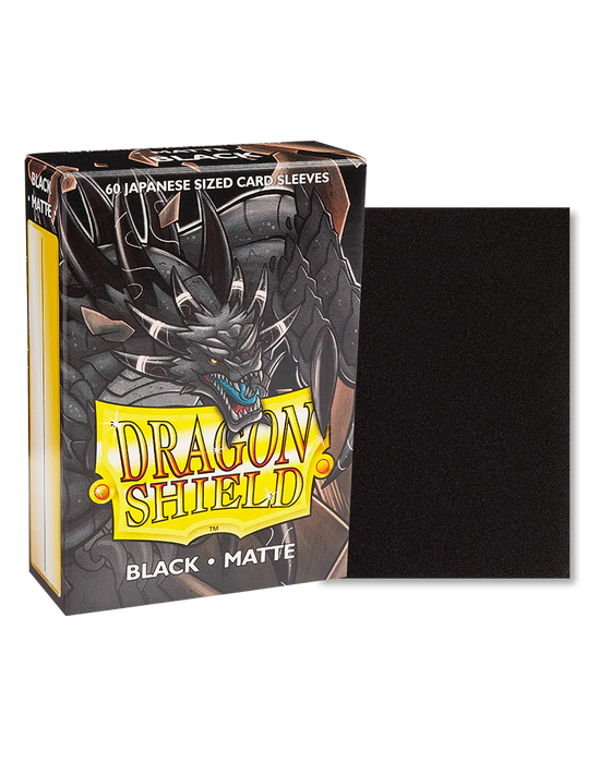 Dragon Shield - Japanese Size - Black Matte