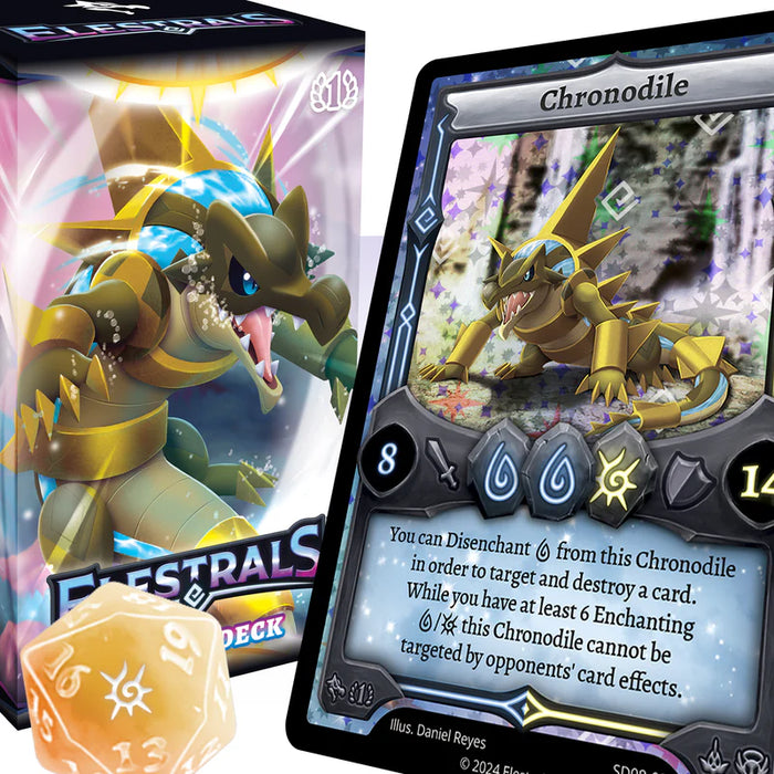 Elestrals - Daybreak Chronodile Starter Deck with 3 Packs