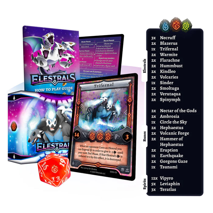 Elestrals - Base Set Trifernal Starter Deck - 1st Edition