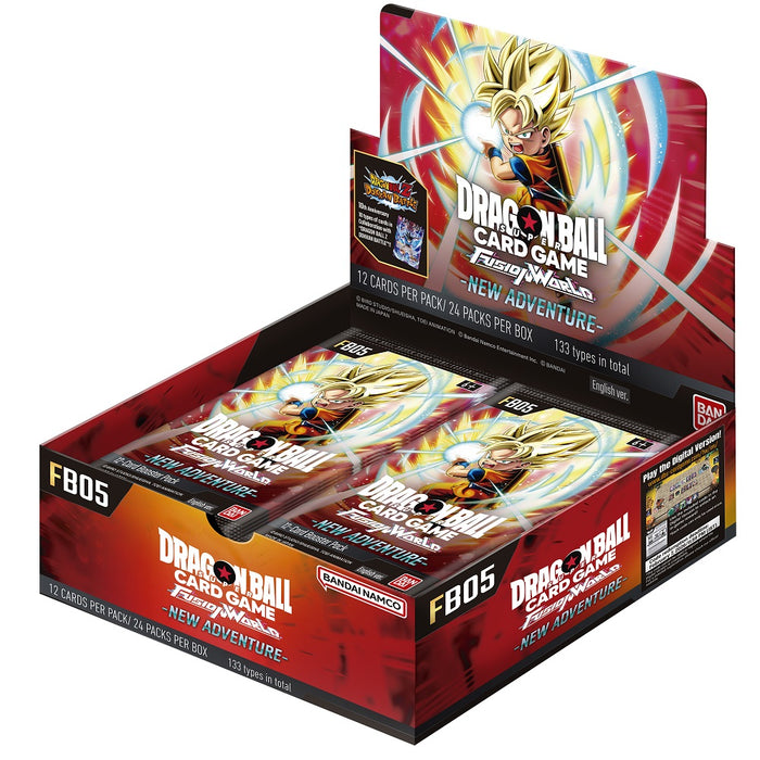 Dragon Ball Super - Fusion World - FB05 - New Adventure Booster Box