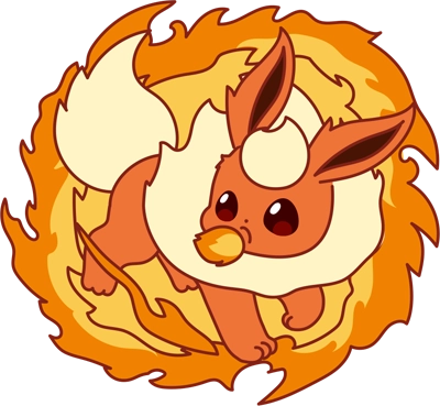 Custom CMB Flareon Collectible Pin