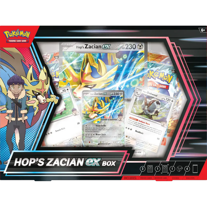 (PRE-ORDER) Pokemon - Hop's Zacian ex Box