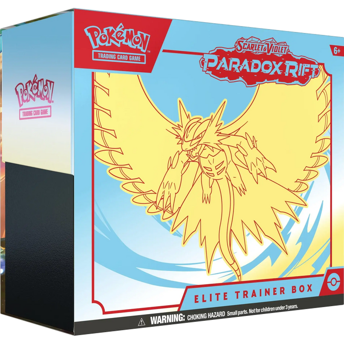 Pokemon - Scarlet & Violet - Paradox Rift - Elite Trainer Box - Roaring Moon