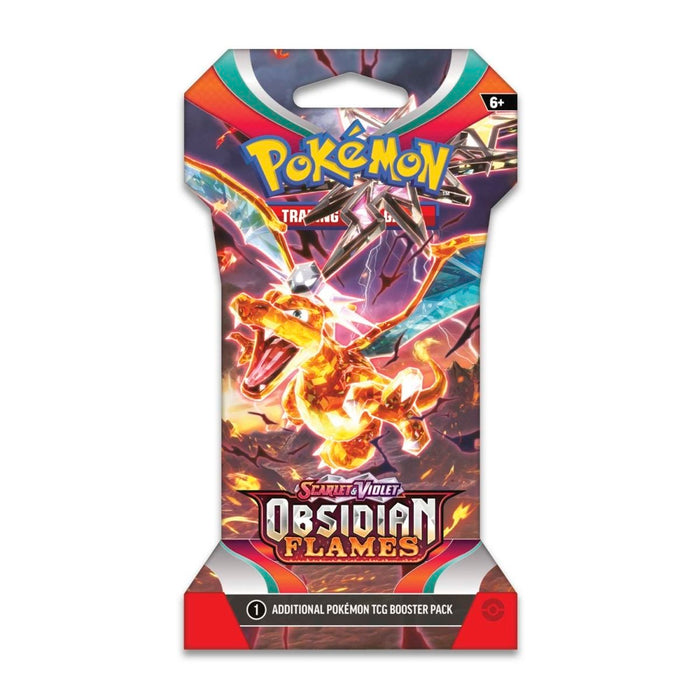 Pokemon - Scarlet & Violet - Obsidian Flames - Sleeved Booster Pack