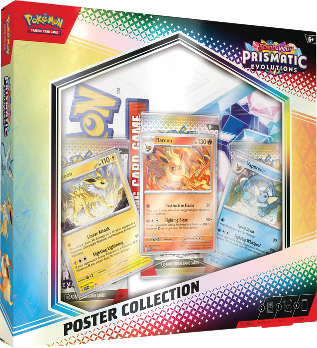 Pokemon - Scarlet and Violet - Prismatic Evolutions - Poster Collection