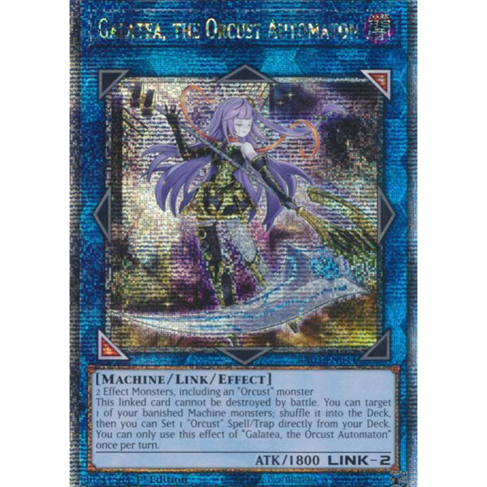 Galatea, the Orcust Automaton - RA03-EN044 - Quarter Century Secret Rare - 1st Edition