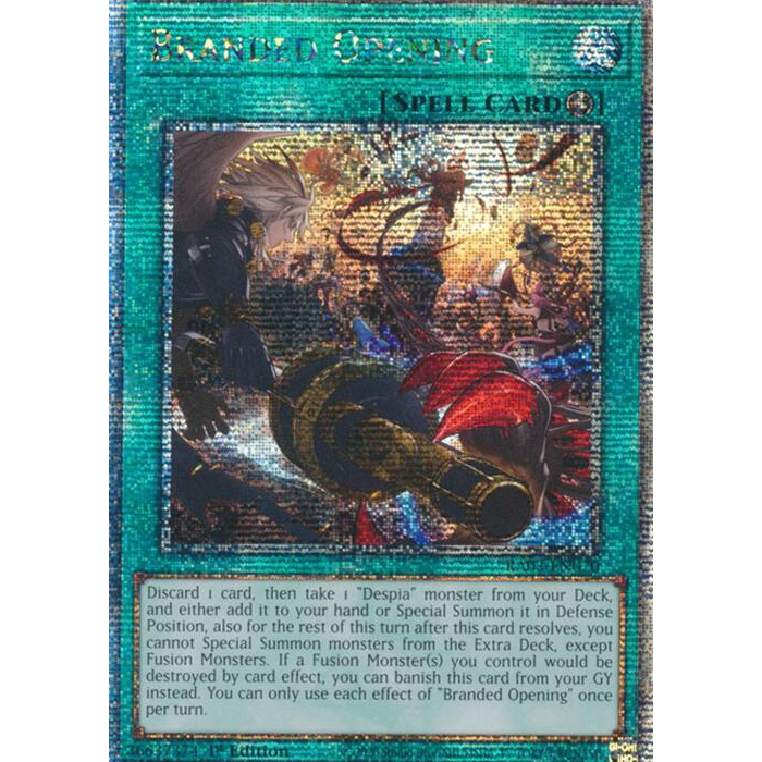 Branded Opening - RA03-EN070 - Quarter Century Secret Rare - 1st Edition