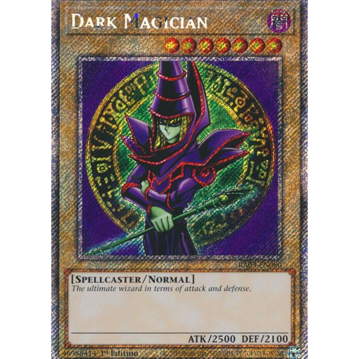 Dark Magician - RA03-EN080 - Platinum Secret Rare - 1st Edition