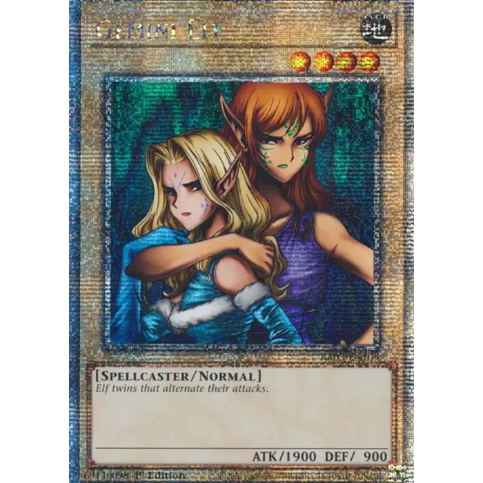 Gemini Elf - RA03-EN109 - Quarter Century Secret Rare - 1st Edition