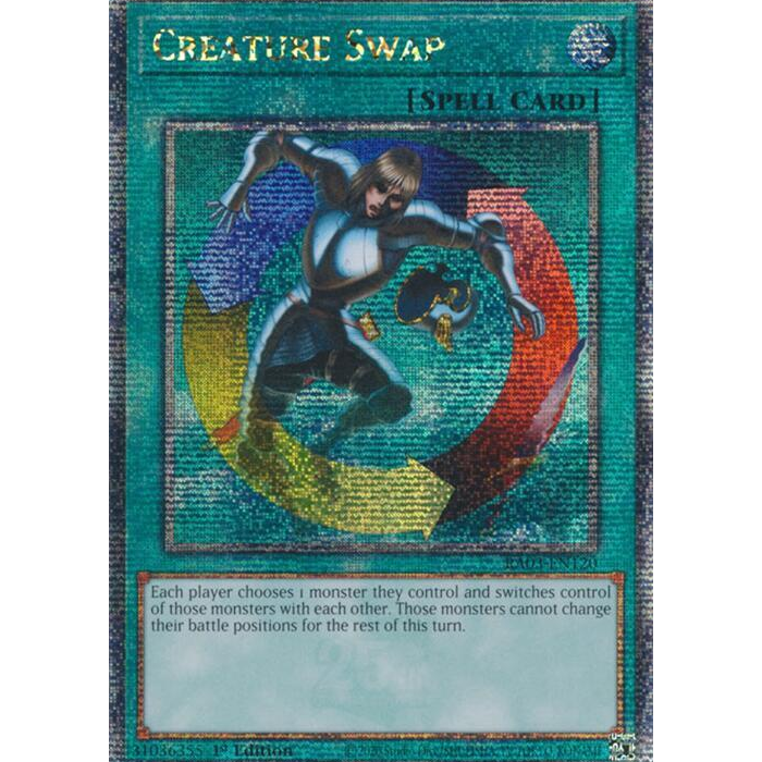 Creature Swap - RA03-EN120 - Quarter Century Secret Rare - 1st Edition