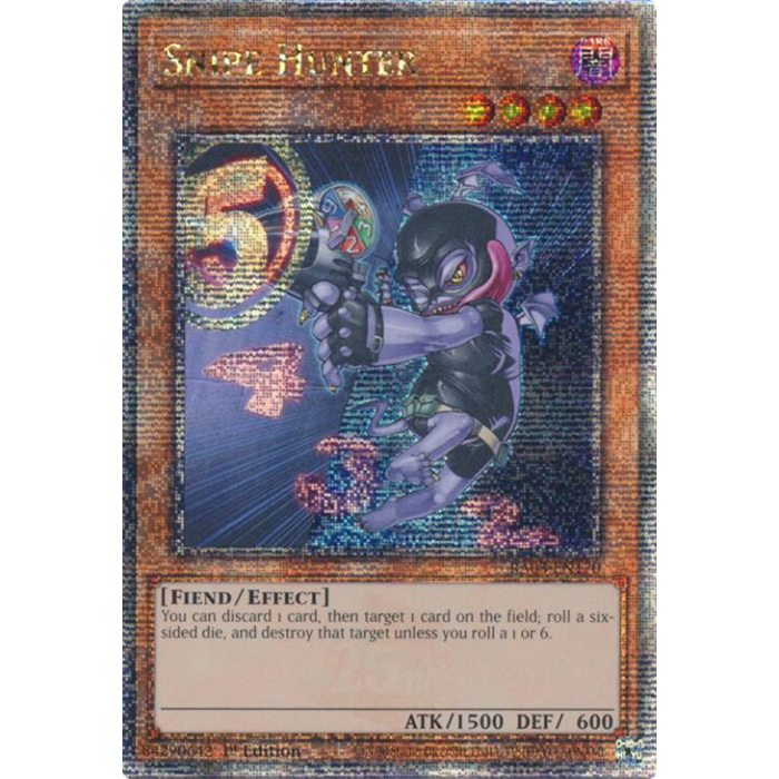 Snipe Hunter - RA03-EN170 - Quarter Century Secret Rare - 1st Edition