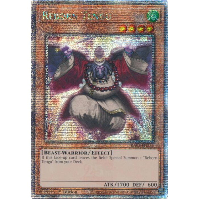 Reborn Tengu - RA03-EN251 - Quarter Century Secret Rare - 1st Edition