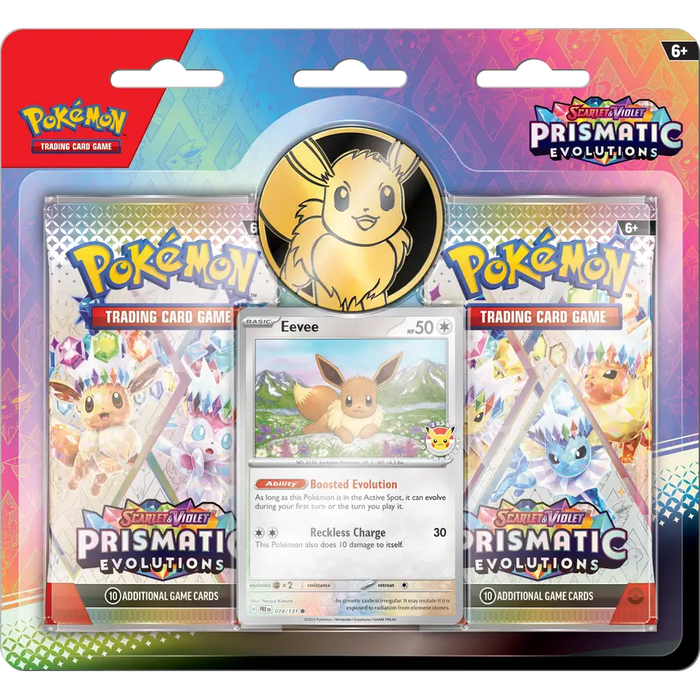 Pokemon - Scarlet and Violet - Prismatic Evolutions - 2 Pack Blister