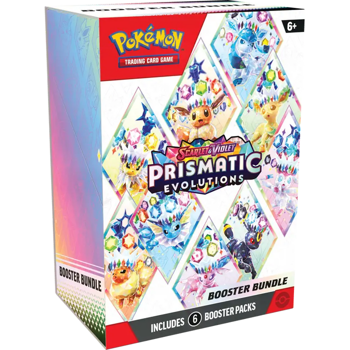 (PRE-ORDER) Pokemon - Scarlet and Violet - Prismatic Evolutions - Booster Bundle