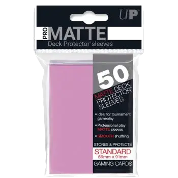 Ultra Pro - Standard Sleeves 50ct - Matte - Various Colours