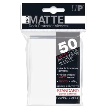 Ultra Pro - Standard Sleeves 50ct - Matte - Various Colours