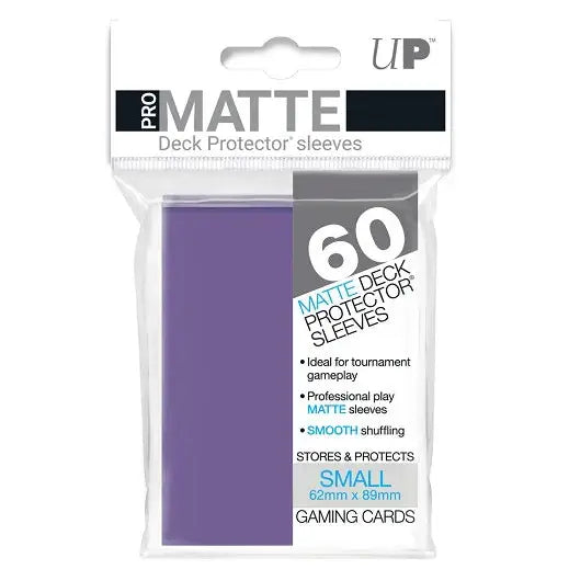 Ultra Pro - Small Card Sleeves 60ct - Gloss - Various Colours