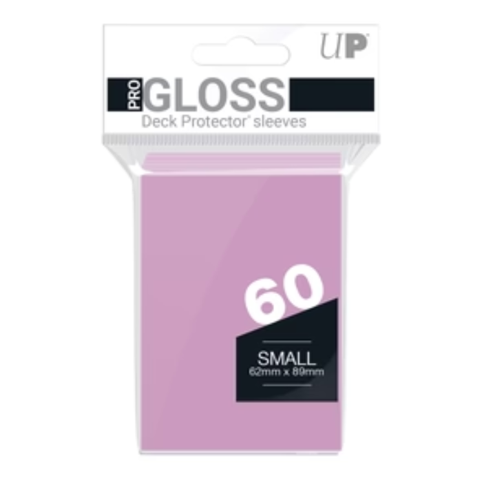 Ultra Pro - Small Card Sleeves 60ct - Gloss - Various Colours