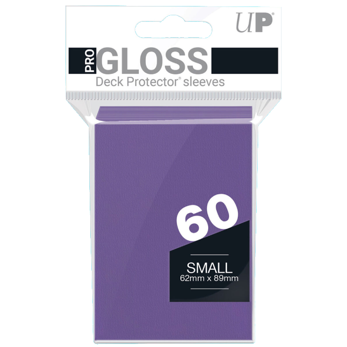 Ultra Pro - Small Card Sleeves 60ct - Gloss - Various Colours