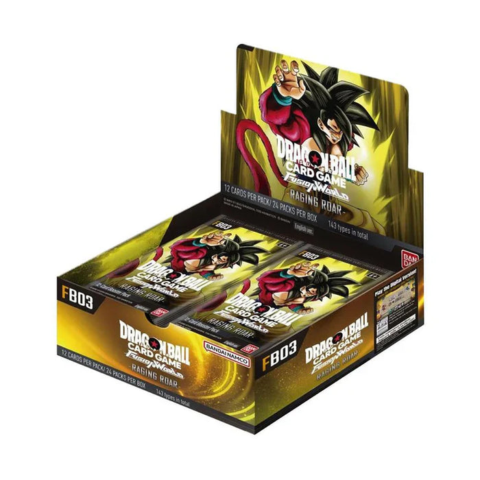 Dragon Ball Super - Fusion World - Set 3 - FB03 - Raging Roar Booster Box