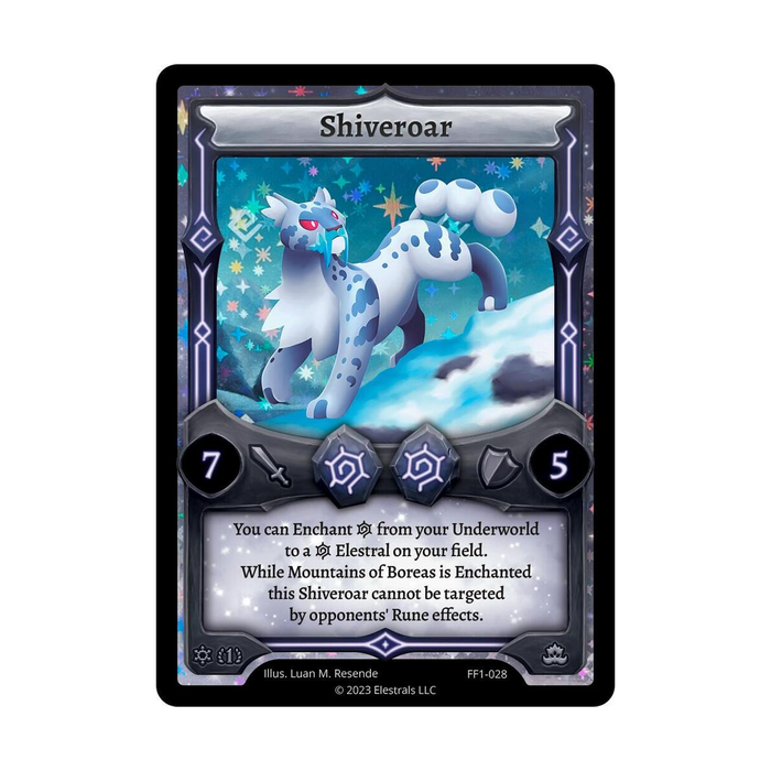 Shiveroar - FF1-028 - Holo Rare