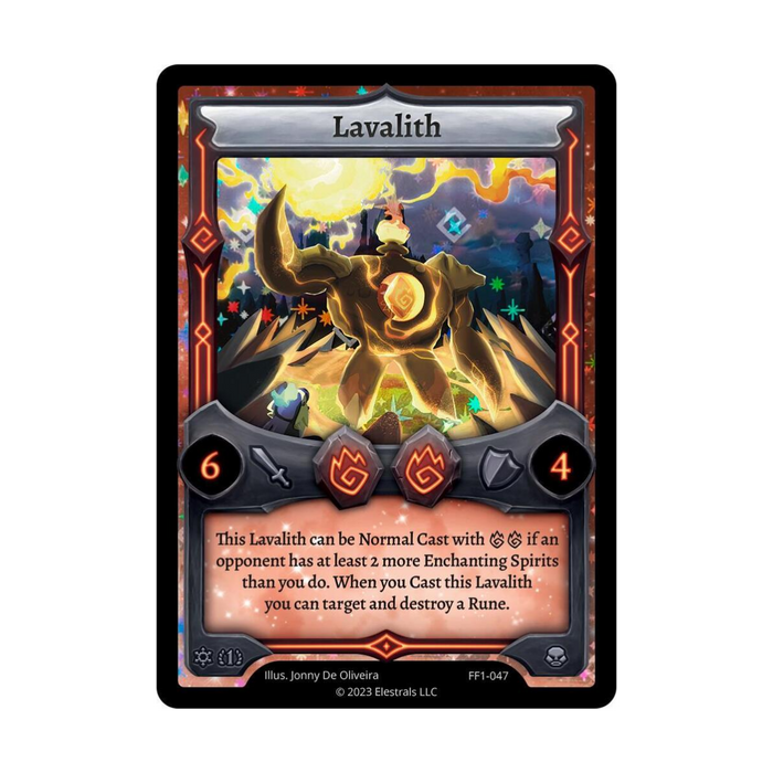 Lavalith - FF1-047 - Holo Rare