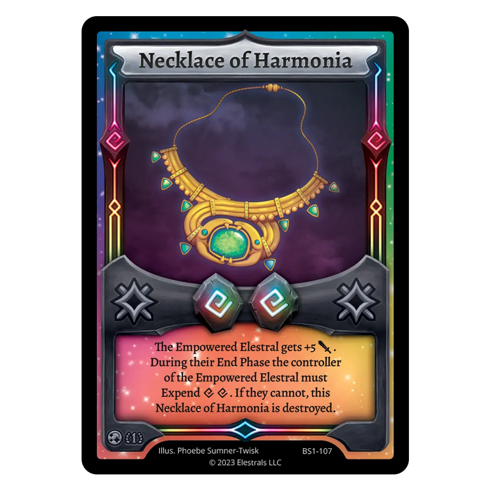 Necklace of Harmonia- BS1-101 - Uncommon