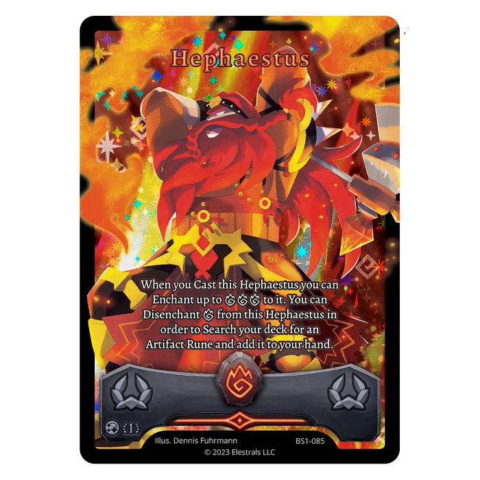 Hephaestus - BS1-085 - Full Art Rare