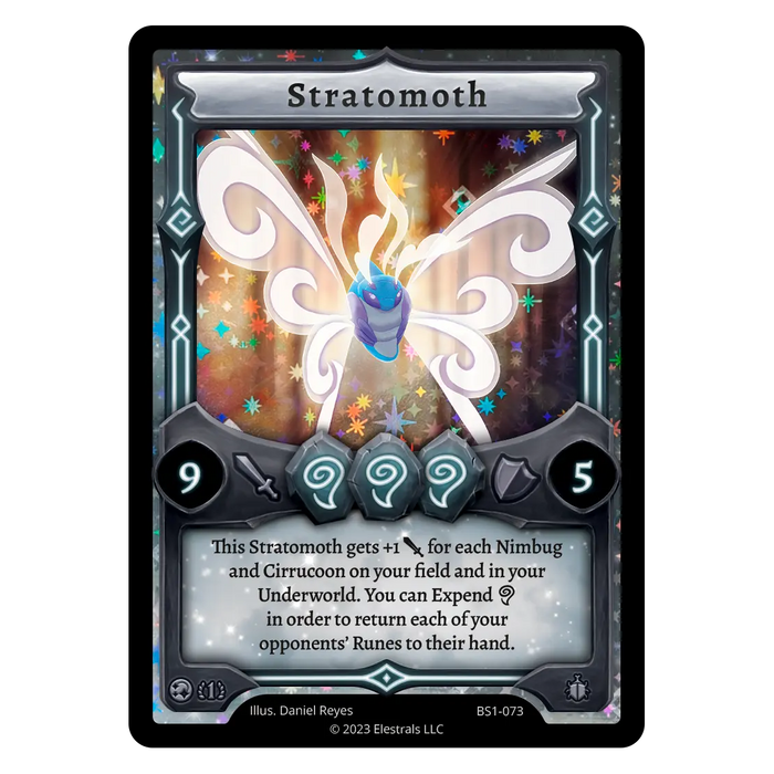 Stratomoth - BS1-073 - Holo Rare