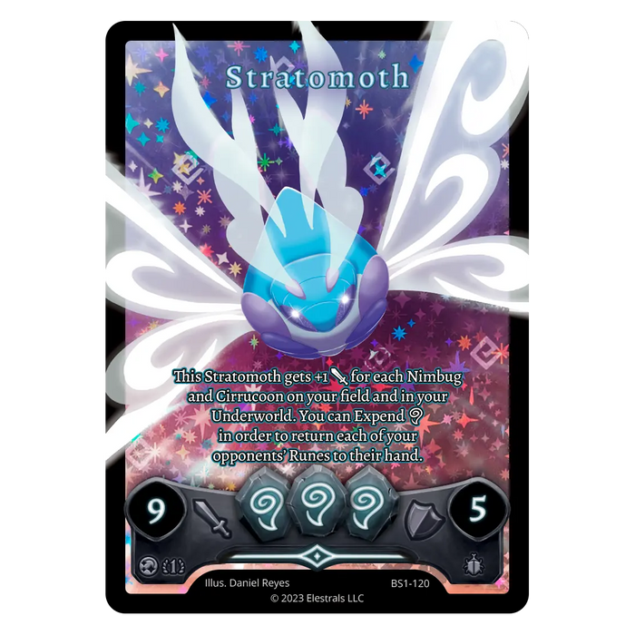 Stratomoth - BS1-120 - Full Art Rare