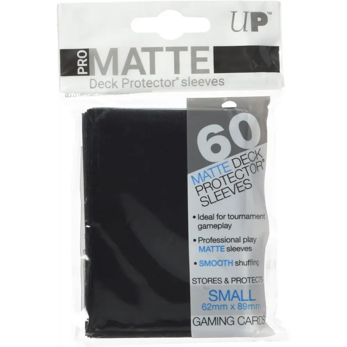 Ultra Pro - Small Card Sleeves 60ct - Matte - Various Colours